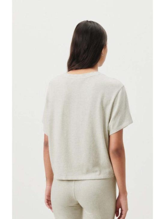  아메리칸 빈티지 민소매 티셔츠 American Vintage Ypawood Crop Tee 헤더 그레이 - AMERICAN VINTAGE