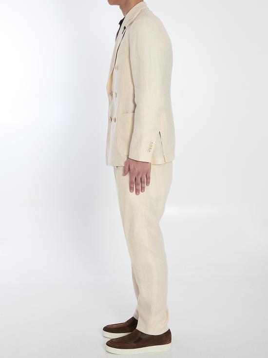 25SS 라르디니 수트 세트 ES425AE CREAM - LARDINI