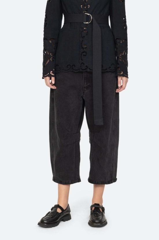  씨뉴욕 크롭 팬츠 Sea Ny Oli  블랙