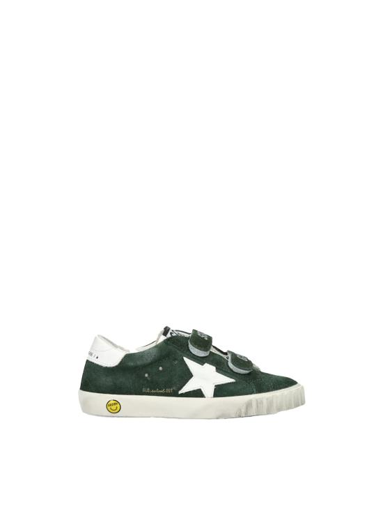 25SS [주니어] 골든구스 스니커즈 GJF00847F006904 35859 DARK GREEN WHITE