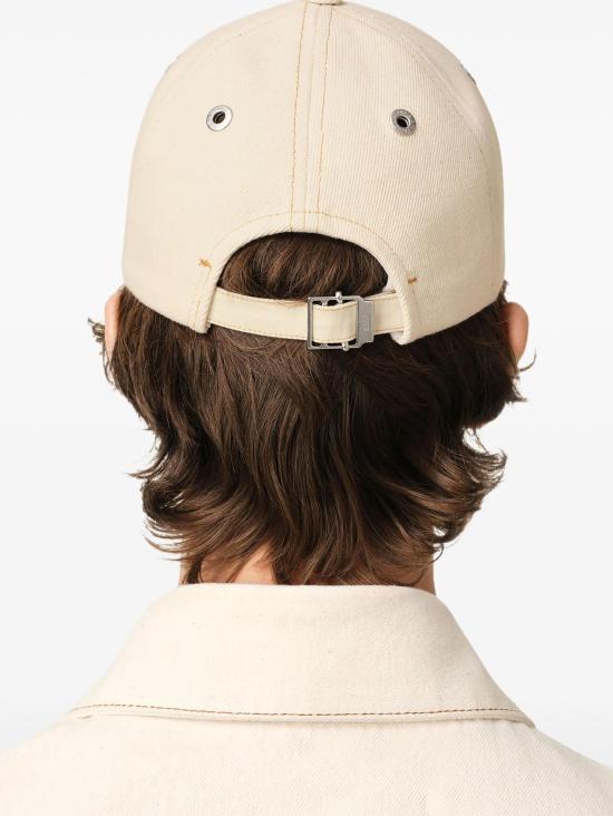 25SS 아미 모자 UCP116DE0039 136 BLANC CREME - AMI