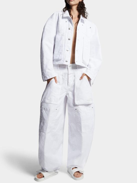 25SS 디스퀘어드2 자켓 S80AM0048D35106 100 WHITE - DSQUARED2