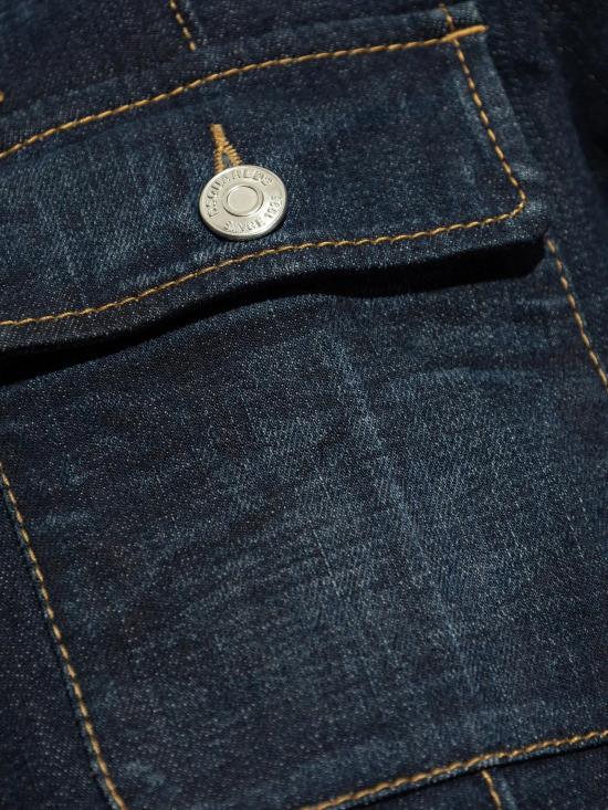 25SS 디스퀘어드2 데님 자켓 S74AM1551S30664 470 NAVY BLUE - DSQUARED2