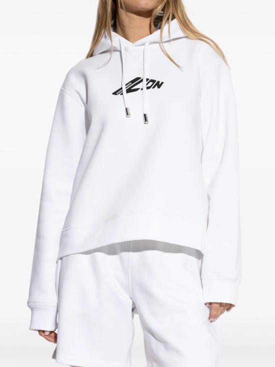  디스퀘어드2 후드 티셔츠 S80GU0106D25007 100 WHITE - DSQUARED2
