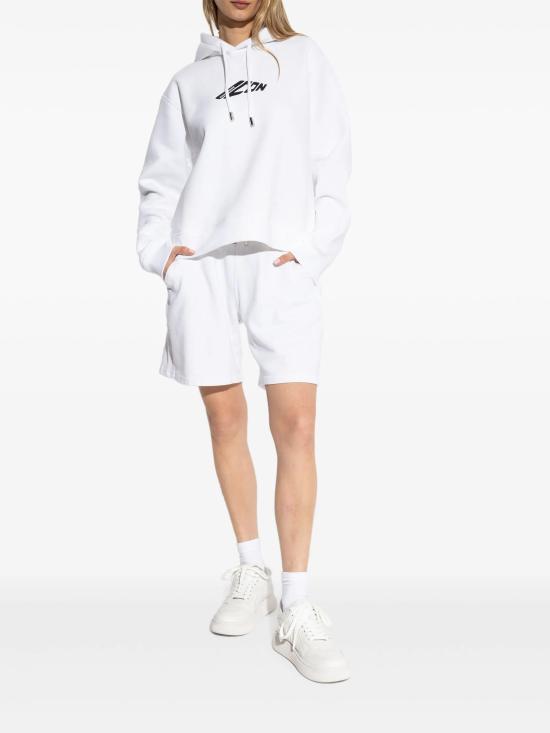  디스퀘어드2 후드 티셔츠 S80GU0106D25007 100 WHITE - DSQUARED2