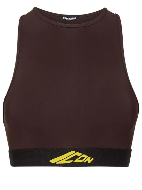  디스퀘어드2 트레이닝 티셔츠 D8RGD5870 217 DK BROWN