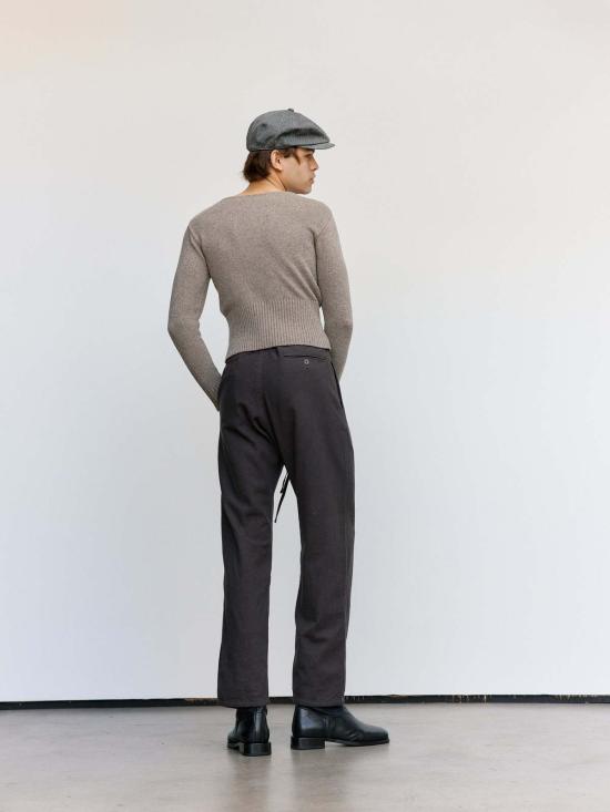  타이가 타카하시 트레이닝/조거 팬츠 Lot.216 병원 바지 숯 - TAIGA TAKAHASHI