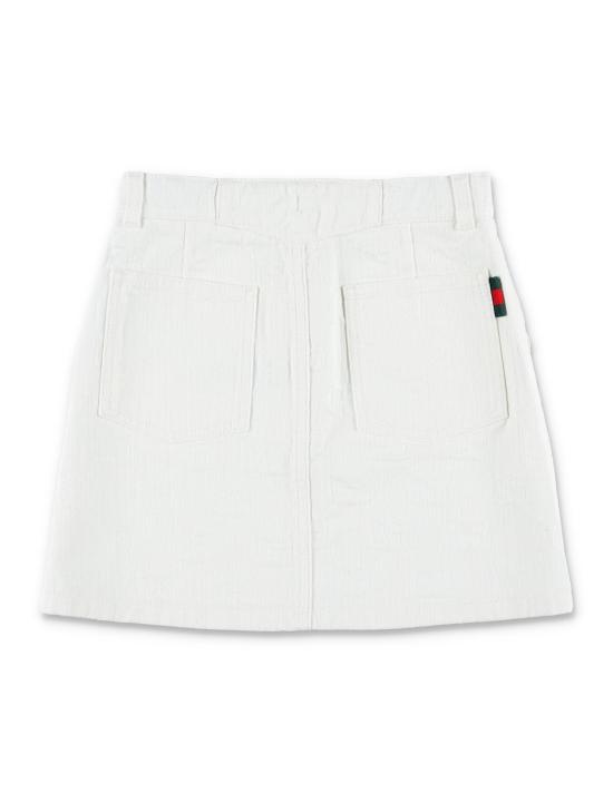 25SS [키즈] 구찌 스커트 808297XDC56 9692 WHITE - GUCCI