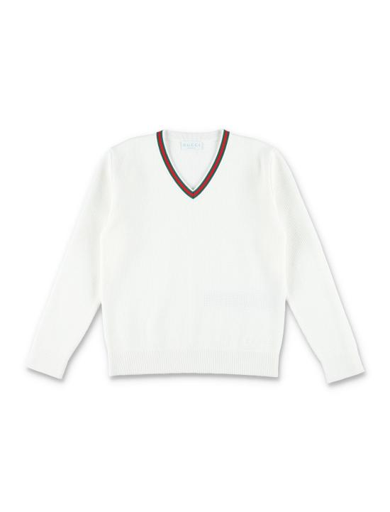 25SS [키즈] 구찌 풀오버 807873XKEIS 9060 WHITE