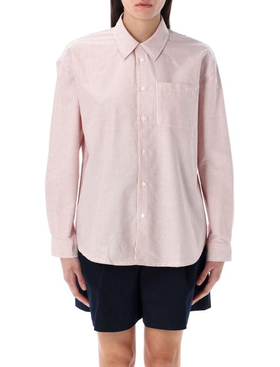 25SS 아페쎄 블라우스 F12550COGUH GAA RED WHITE STRIPES