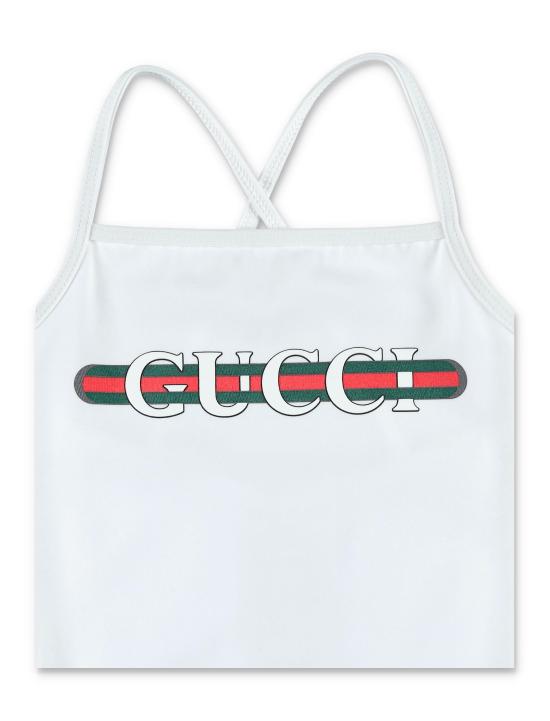 25SS [키즈] 구찌 수영복/비치웨어 685300XJG2N 9074 WHITE - GUCCI