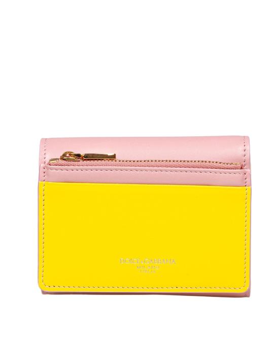 25SS 돌체앤가바나 지갑 BI3338 A9M75 8B407 8B407 PINK YELLOW - DOLCE & GABBANA