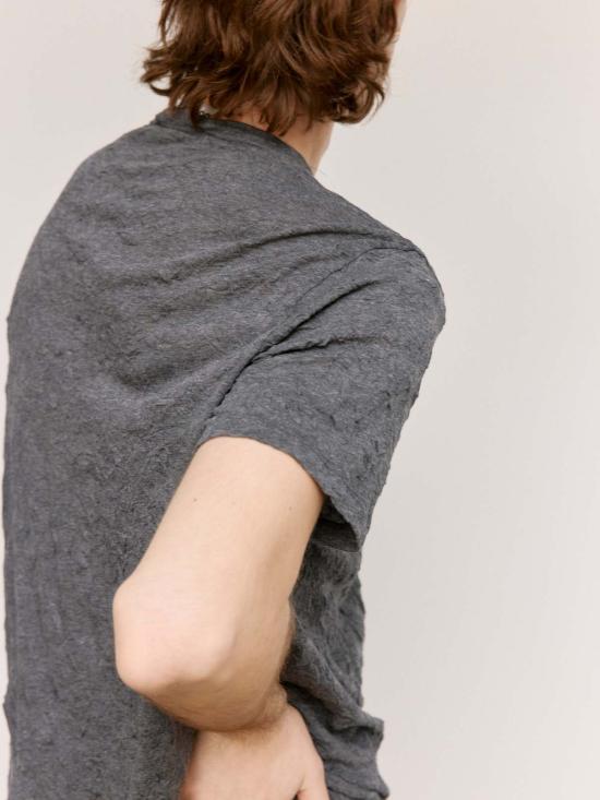  아워레가시 반팔 티셔츠 우리의 유산 새로운 상자 티셔츠 안트라사이트 - OUR LEGACY