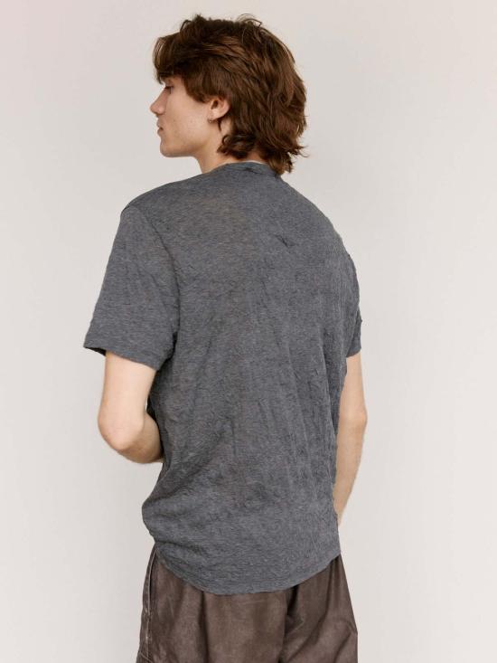  아워레가시 반팔 티셔츠 우리의 유산 새로운 상자 티셔츠 안트라사이트 - OUR LEGACY