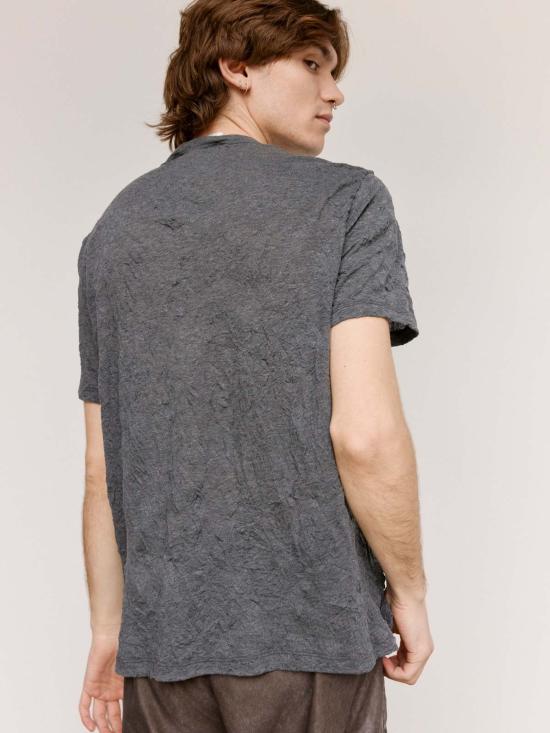  아워레가시 반팔 티셔츠 우리의 유산 새로운 상자 티셔츠 안트라사이트 - OUR LEGACY