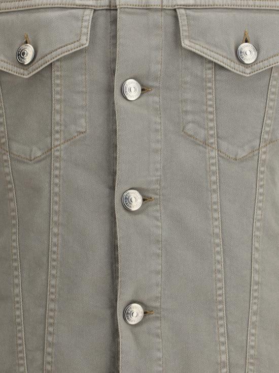 26SS 브루넬로 쿠치넬리 데님 자켓 M277P6910 C7018 KHAKI - BRUNELLO CUCINELLI