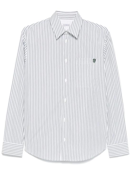 25SS 버버리 긴팔 셔츠 8102560 GRIGIO DOM