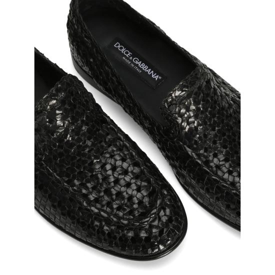 25SS 돌체앤가바나 뮬/슬리퍼 A50481 A6M71 80999 BLACK - DOLCE & GABBANA