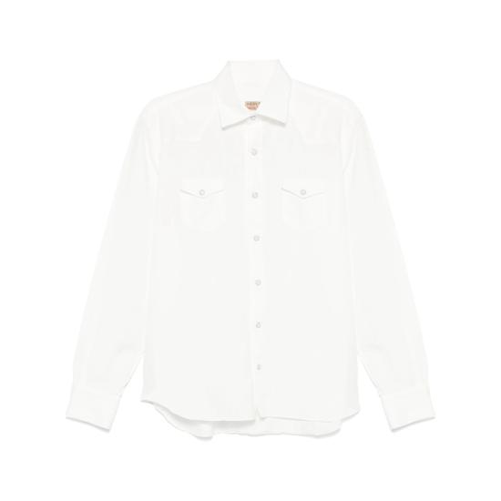 25SS 발바 긴팔 셔츠 47256 0001 WHITE