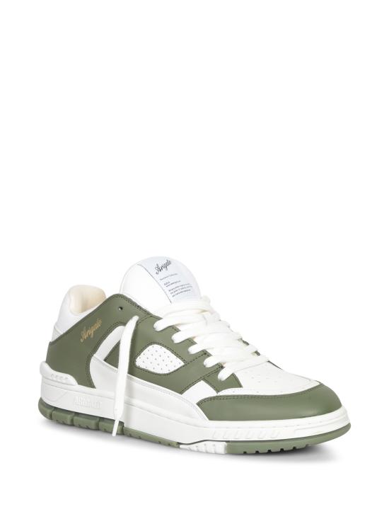 25SS 악셀 아리가토 스니커즈 F2544001 WH DKGREEN White - AXEL ARIGATO