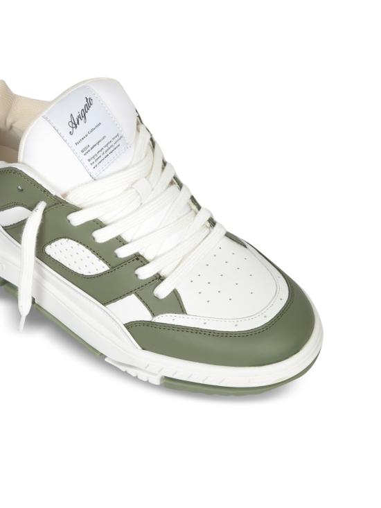 25SS 악셀 아리가토 스니커즈 F2544001 WH DKGREEN White - AXEL ARIGATO