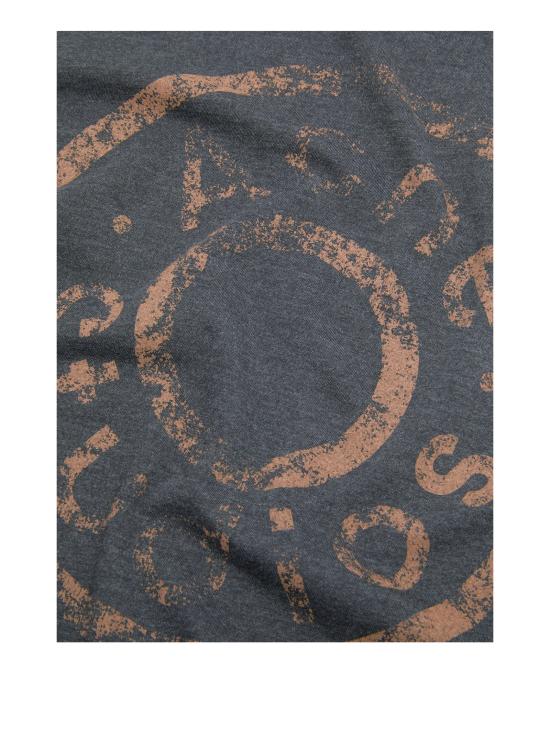 25SS 아크네 스튜디오 반팔 티셔츠 CL0294 975 BLACK MELANGE - ACNE STUDIOS