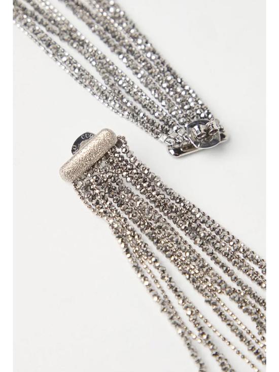 25FW 브루넬로 쿠치넬리 이어링 MORW9LV45CVERU Silver - BRUNELLO CUCINELLI