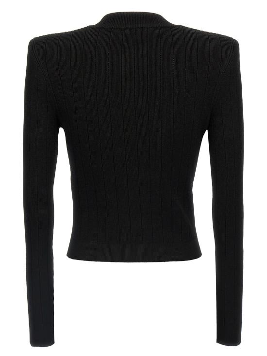 25FW 발망 가디건 DF1KL007KB070PA Black - BALMAIN