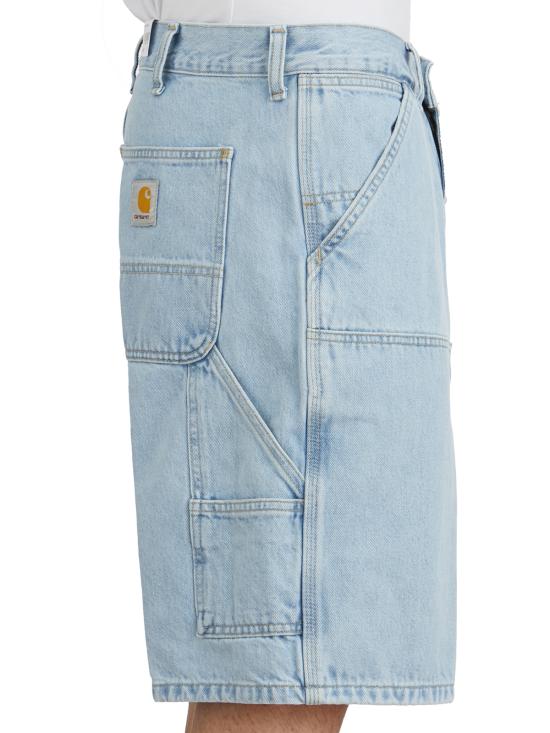 25SS 칼하트 WIP 데님 숏팬츠 LI03486701A3 Light blue - CARHARTT WIP