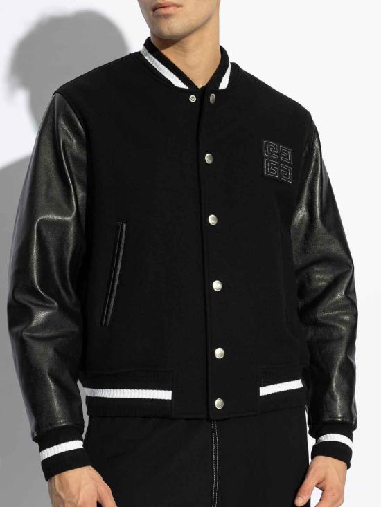 지방시 봄버 자켓 BM011S6Y3K001 BLACK - GIVENCHY