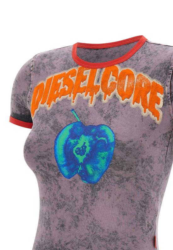 25SS 디젤 반팔 티셔츠 A168250JQAU3DMA DOM - DIESEL