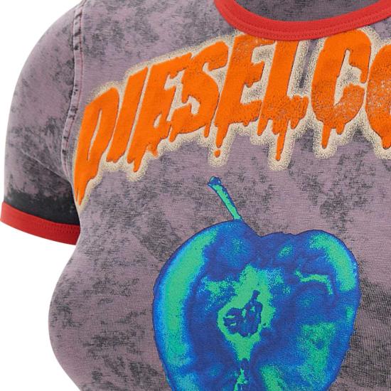 25SS 디젤 반팔 티셔츠 A168250JQAU3DMA DOM - DIESEL