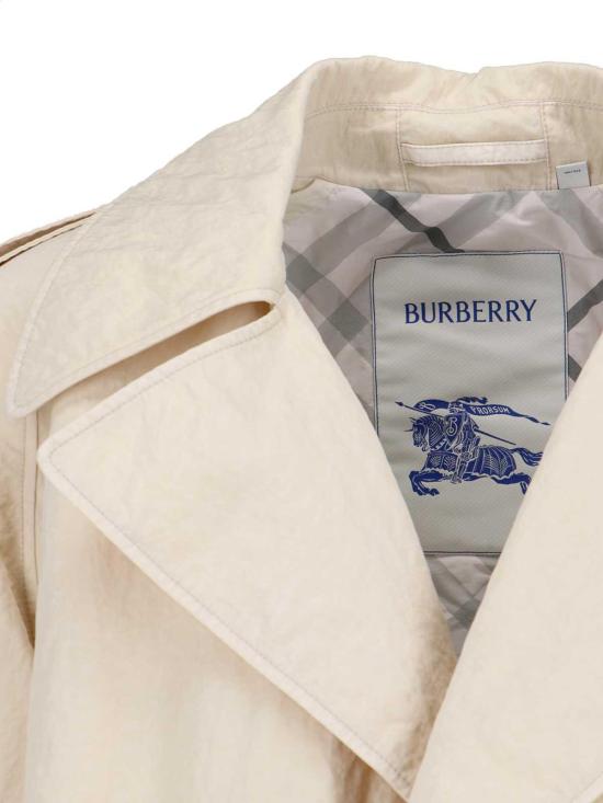24FW 버버리 트렌치 코트 8084103 White - BURBERRY