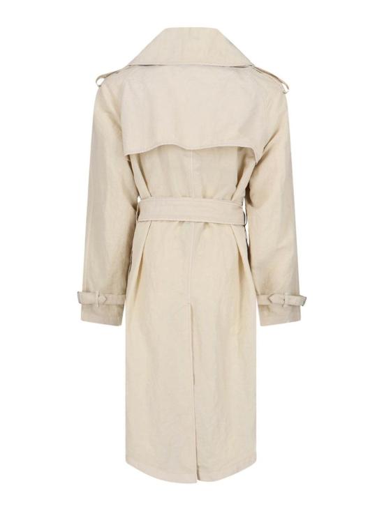 24FW 버버리 트렌치 코트 8084103 White - BURBERRY