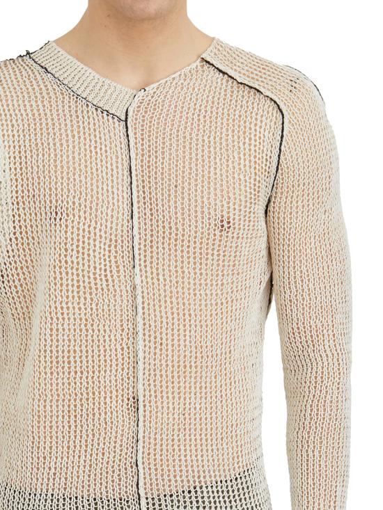 25SS 마스나다 스웨터 LM34A01FLINT Beige - MASNADA