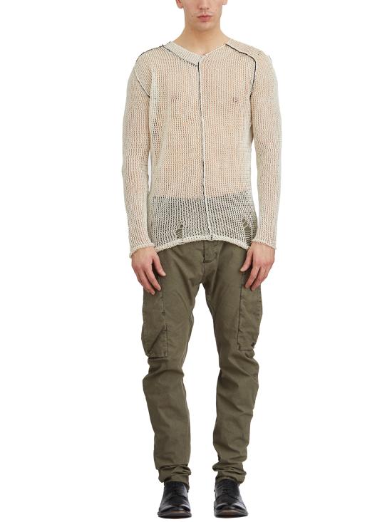 25SS 마스나다 스웨터 LM34A01FLINT Beige - MASNADA