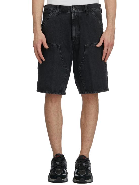 25SS 칼하트 WIP 데님 숏팬츠 LI0348678906 Black