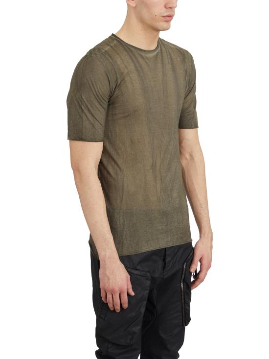 25SS 마스나다 반팔 티셔츠 LM3481VERDIGR Green - MASNADA