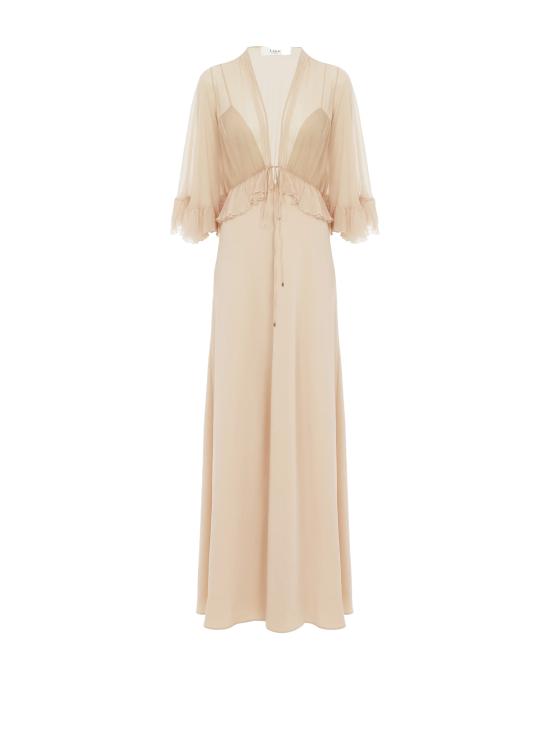 25SS 끌로에 롱 원피스 CH25SRO26355 6H9 CLAY PINK