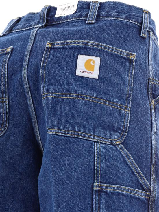 25SS 칼하트 WIP 데님 숏팬츠 I03202601 06 Blue - CARHARTT WIP