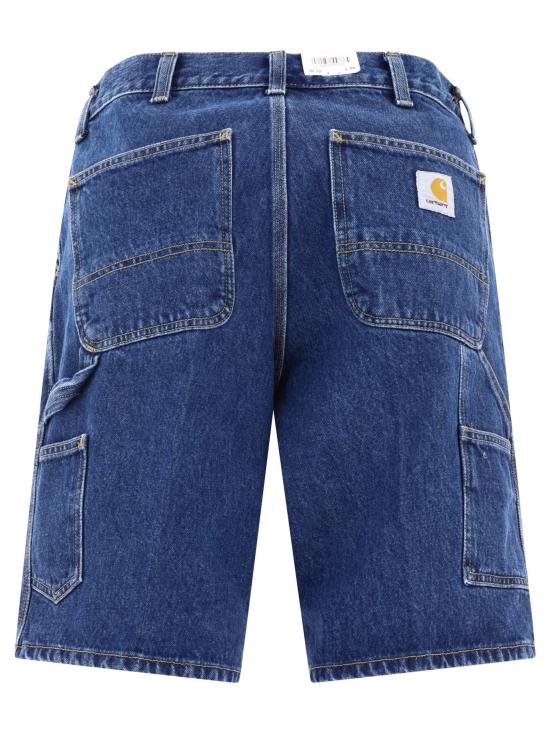 25SS 칼하트 WIP 데님 숏팬츠 I03202601 06 Blue - CARHARTT WIP
