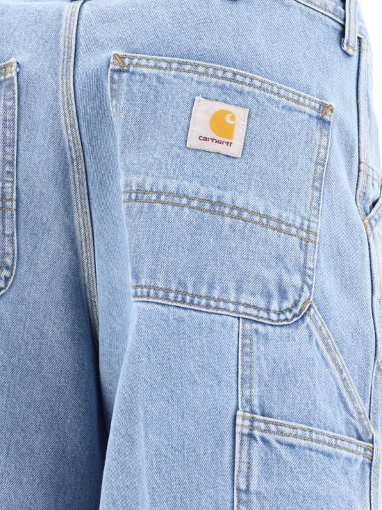 25SS 칼하트 WIP 데님 숏팬츠 I03202601 A3 Light Blue - CARHARTT WIP