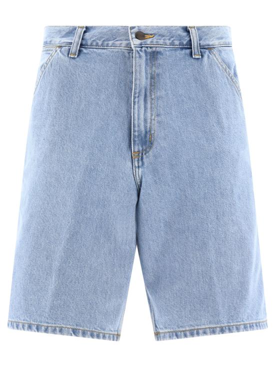 25SS 칼하트 WIP 데님 숏팬츠 I03202601 A3 Light Blue