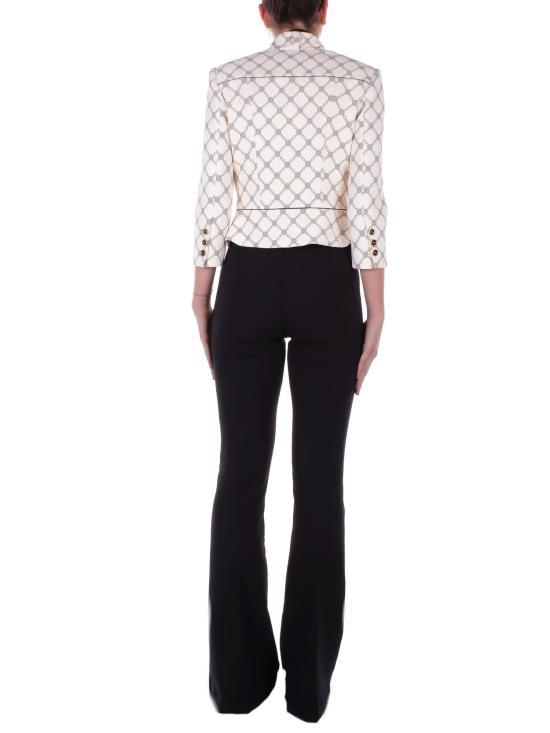 25SS 엘리자베타프랜치 자켓 GIS5151E2 E84 Burro nero - ELISABETTA FRANCHI