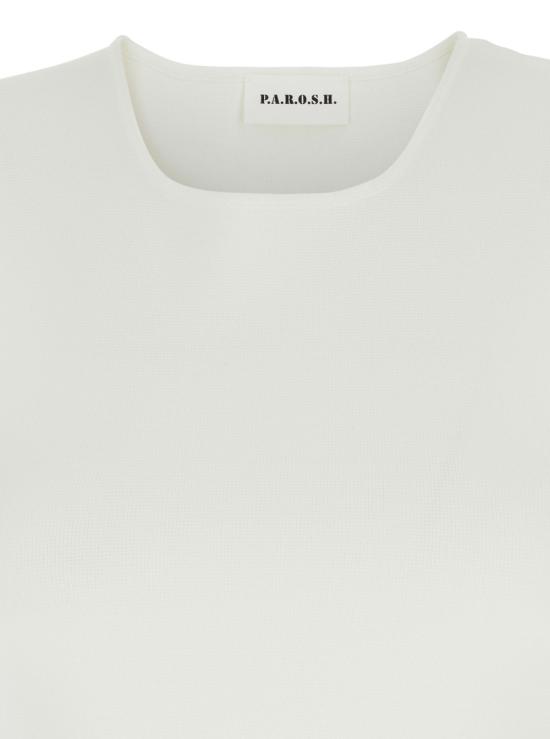 25SS 파로쉬 베스트 D510926ROMA25002 White - PAROSH