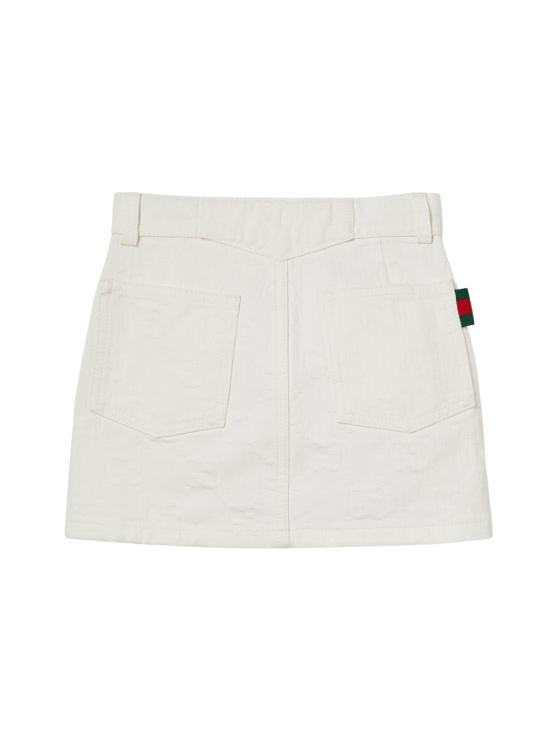 25SS [키즈] 구찌 스커트 808297 XDC56 9692 WHITE - GUCCI