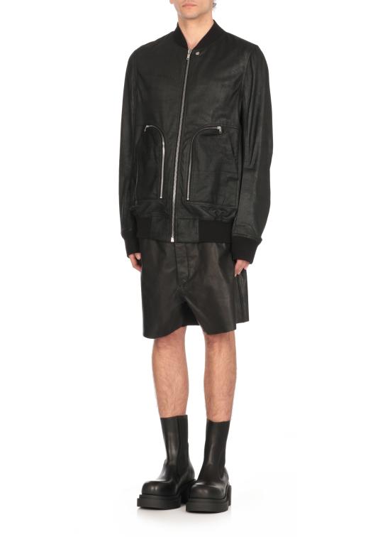 25SS 릭 오웬스 봄버 자켓 RU01E5771 LBA09 Black - RICK OWENS
