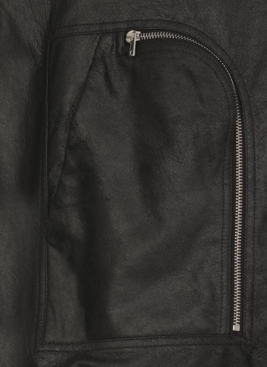 25SS 릭 오웬스 봄버 자켓 RU01E5771 LBA09 Black - RICK OWENS