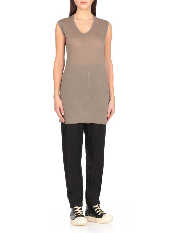 25SS 릭 오웬스 민소매 티셔츠 RP01E7102 UC34 Grey - RICK OWENS