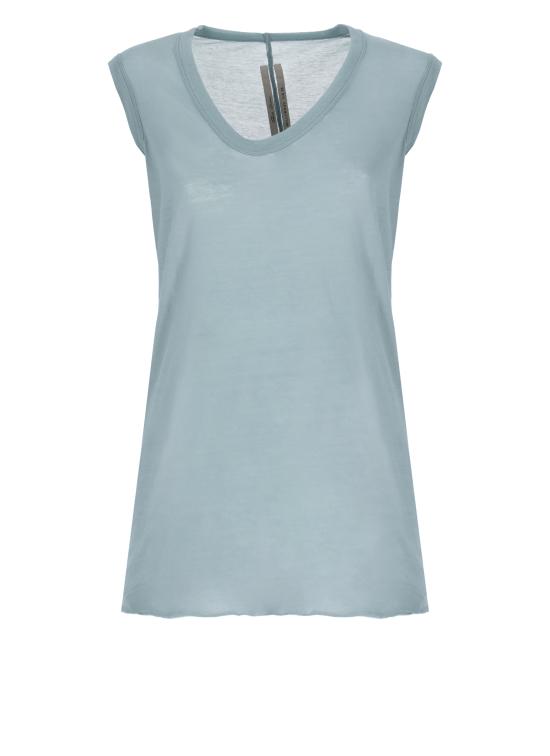 25SS 릭 오웬스 민소매 티셔츠 RP01E7102 UC66 Light Blue